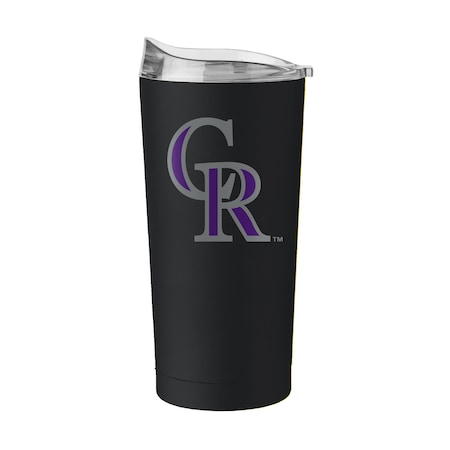 Logo Brands Colorado Rockies 20oz Flipside Powder Coat Tumbler 510-S20PT-34